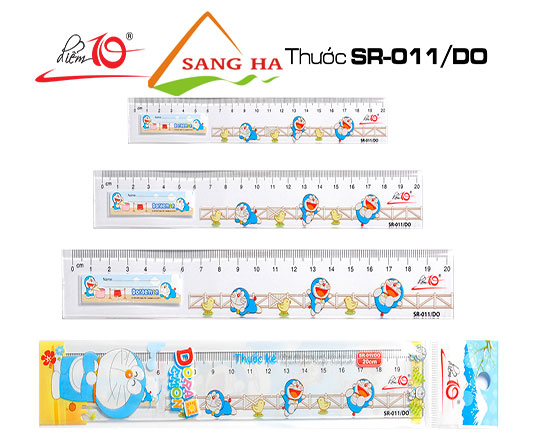 Thước Thẳng Thiên Long Sr-011/Do