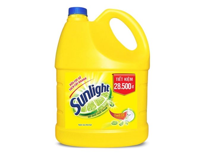 Nước Rửa Chén Sunlight Chanh 3.6Kg