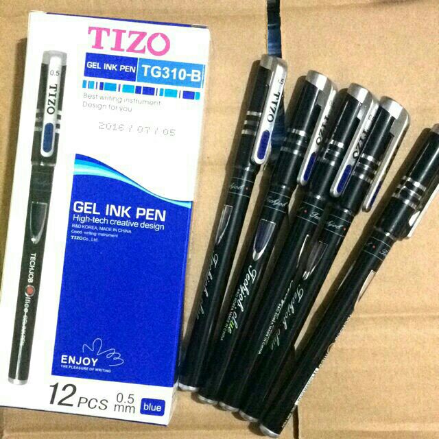 Bút Gel Tizo 310 Xanh