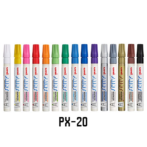 Bút Unipen Maker Px 20 Bạc