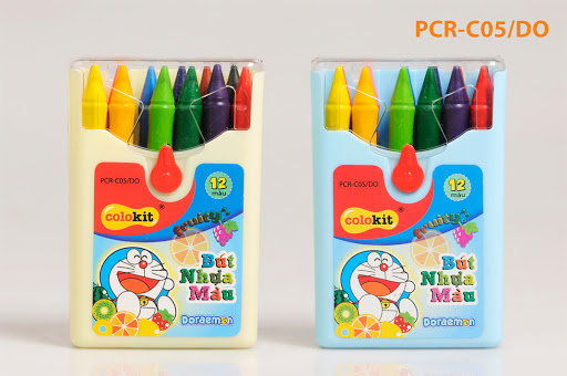 Bút Nhựa Màu Thiên Long Pcr-C05/Do
