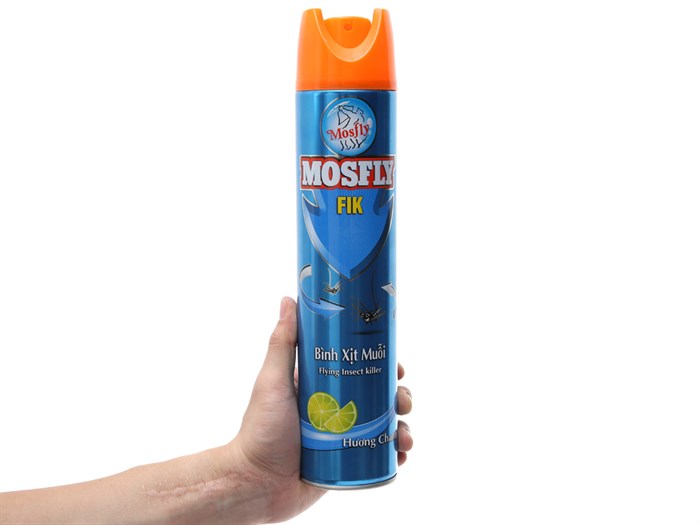 Xịt Muỗi Mosfly Hương Chanh 600Ml