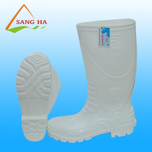 Ủng Nhựa Trắng Size 10 (S39)