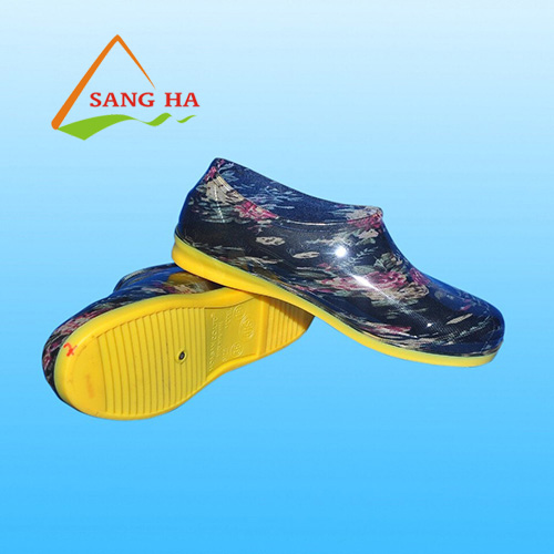 Ủng Thấp Cổ HS-U018 Hoa -1