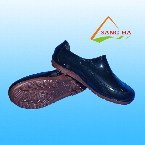 Ủng Thấp Cổ HS-U019 Cp - Đen Đế Nâu