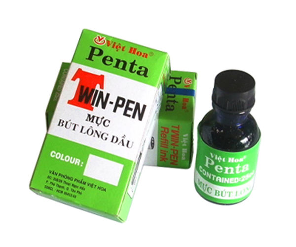 Mực Bút Lông Dầu Penta Đen