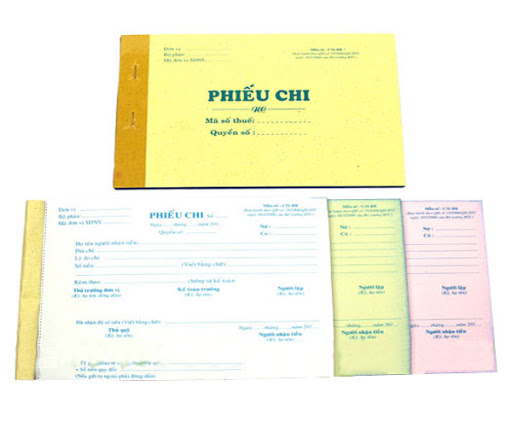 Phiếu Chi 3L (50 Bộ)