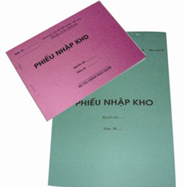 Phiếu Nhập Kho 3L A4 (50 Bộ)