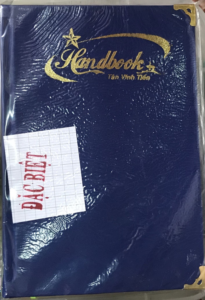 Sổ Handbook 600Tr Có Cắt+ Cột Dây