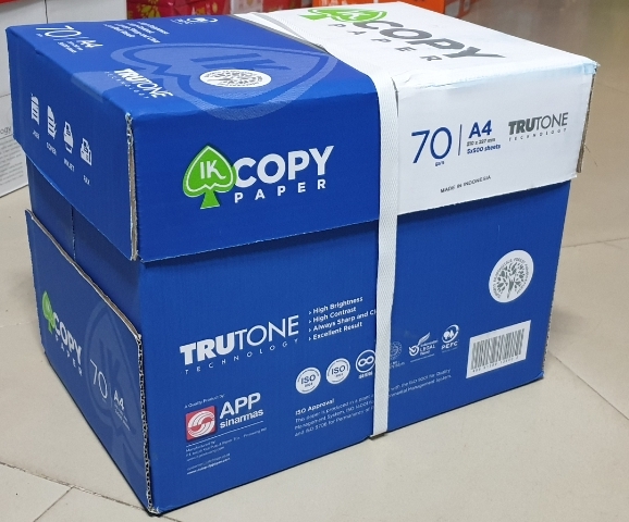 Giấy In IK Copy A4 Định Lượng 70 gsm