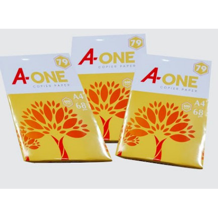 Giấy In A-One A4 Định Lượng 68 gsm Không Thùng