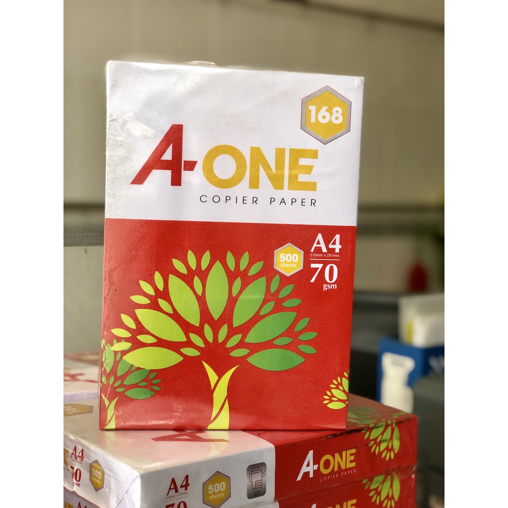 Giấy In A-One A4 Định Lượng 70 gsm Không Thùng