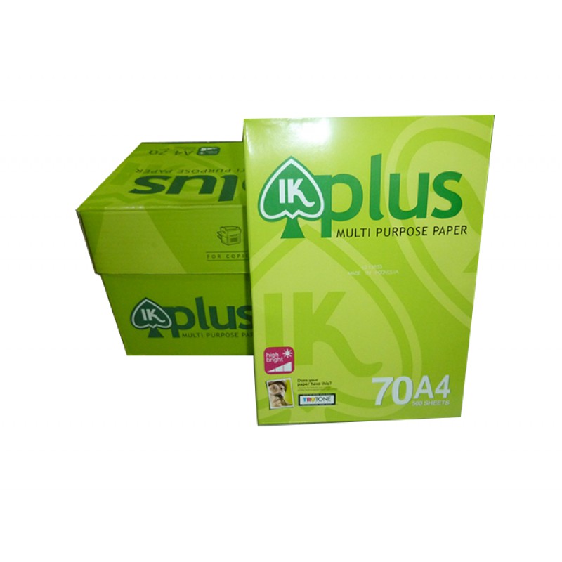 Giấy In IK Plus A4 Định Lượng 70 gsm