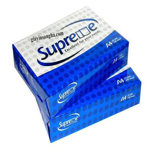 Giấy In Supreme A4 Định Lượng 80 gsm