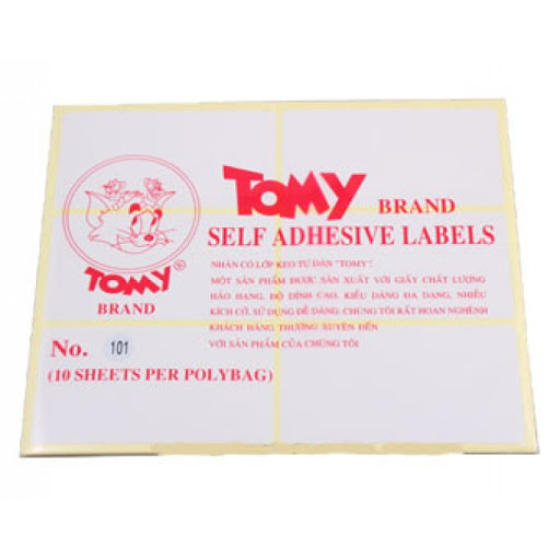 Giấy Decal Tomy 101 (50*96Mm)