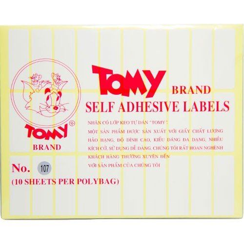 Giấy Decal Tomy 107 (17*50Mm)