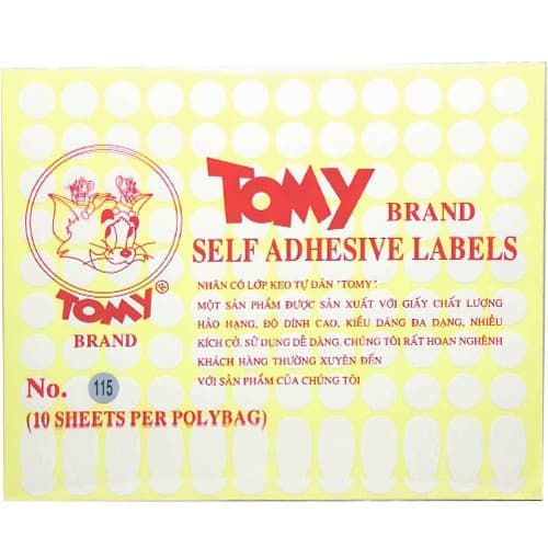 Giấy Decal Tomy 115 (Đk 14Mm)