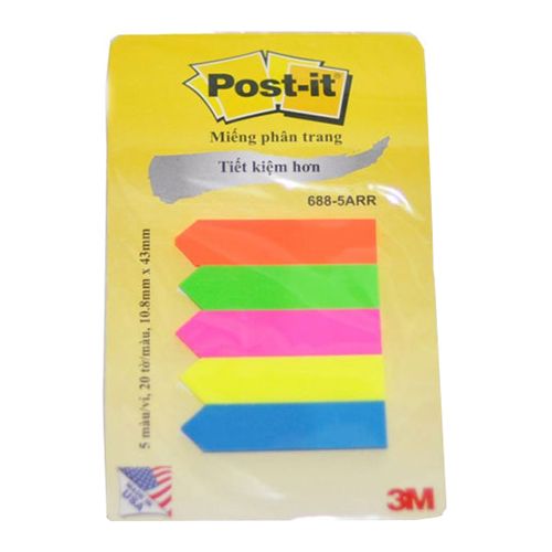 Giấy Note P.Trang Mũi Tên 5 Màu Post It