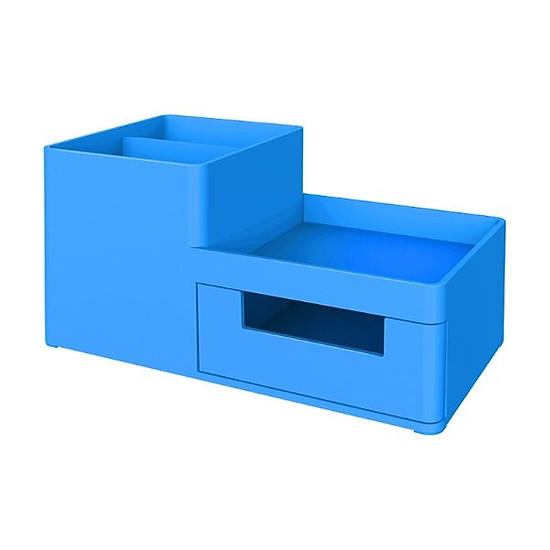 Cắm bút nhiều ngăn Để Bàn (Màu xanh biển) Deli EZ25130