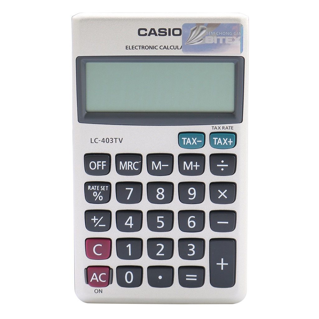 Máy Tính Casio Lc 403 Tv Chính Hãng