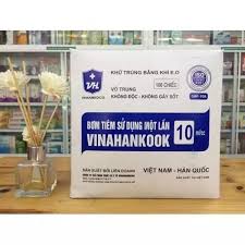 Bơm Tiêm Vinahankook 10CC (1 Hộp = 100 Cái)