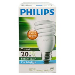 [10614] Bóng Đèn Philips Ốc Xoắn 20W Trắng