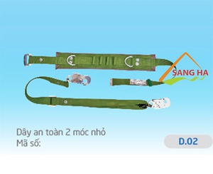 [8934578022806] Dây An Toàn 2 Móc Nhỏ (Loại Tốt) – D.052