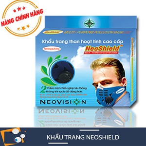 [10966] Khẩu Trang NeoSHield Than Hoạt Tính Chính Hãng Neovision