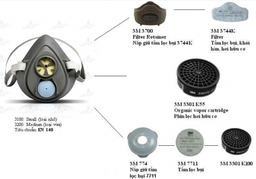 [8934578035387] Mặt Nạ Lọc Độc 3M 3200