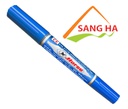 [25915] Bút Lông Dầu 1 Màu Twin Permanent Blue Thiên Long