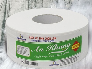 [26861] Giấy vệ sinh cuộn lớn An Khang 900g