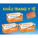 [29228] Khẩu Trang Y Tế 3 Lớp Fami-Med Màu Trắng