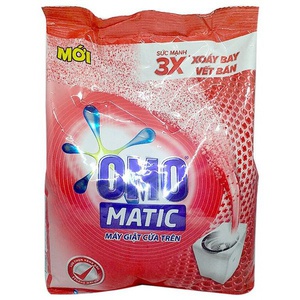 [3611] Bột Giặt Omo - Máy Giặt Cửa Trên (Đỏ) 3kg