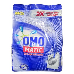 [8934868167860] Bột giặt Omo - Máy Giặt Cửa Trước (Xanh) 3kg