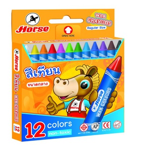 [42186] Chì Sáp 12 Medium Crayon Horse