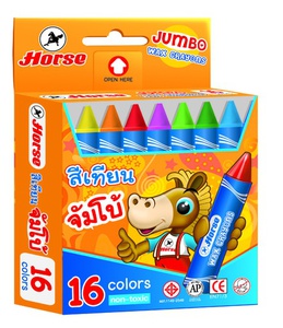 [42187] Chì Sáp 16 Jumbo Crayon Horse