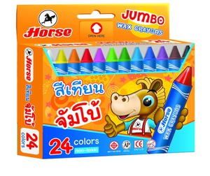 [42189] Chì Sáp 24 Jumbo Crayon Horse
