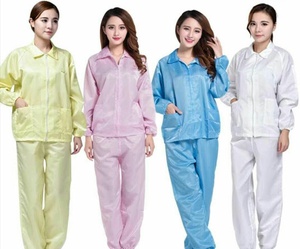 [4777] Quần Áo Chống Tĩnh Điện, Bộ Rời, Size L, Màu Vàng