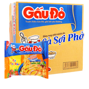 [48238] Mì Gấu Đỏ Gà Sợi Phở 30 gói