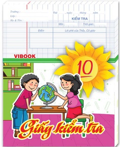 [48344] Giấy Kiểm Tra Vibook Vĩnh Tiến (Định Lượng 100G)