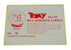 [8934578013181] Giấy Decal Tomy 100 (37*96Mm)