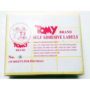 [abc123] Giấy Decal Tomy 103 (36*62Mm)