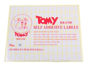 [8934578013312] Giấy Decal Tomy 113 (10*18Mm)