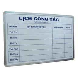 [5281] Bảng Lịch Công Tác SH10