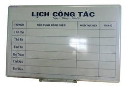 [5284] Bảng Lịch Công Tác SH3