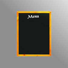 [5299] Bảng Menu Đen 0.6x0.8M Treo Tường