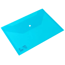 [55938] Túi cúc A4 (xanh) Deli EF10432