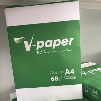[PVN4884] Giấy in V-Paper A4 Định Lượng 68 gsm Không Thùng