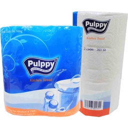 [abc123] Giấy Vệ Sinh Pulppy Đa Năng (nhà bếp 205 tờ)