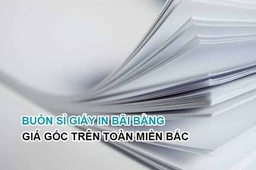 [56389] Giấy In Bãi Bằng Định Lượng 70-ĐT92-ID72-A4